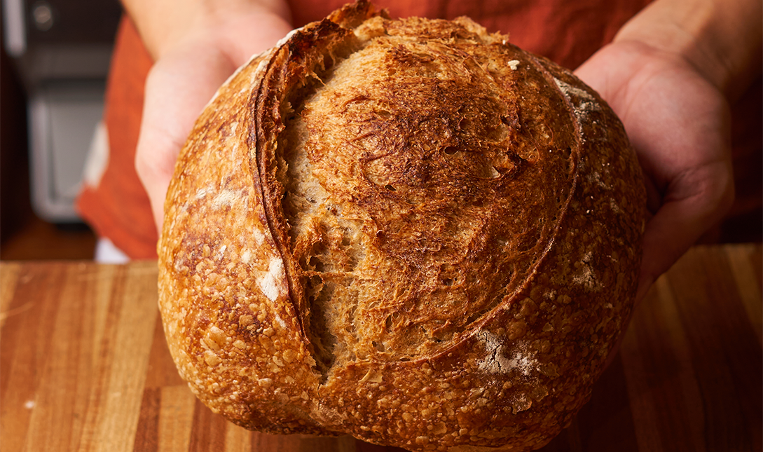 Imagem - Faça o pão campagne com apenas cinco ingredientes